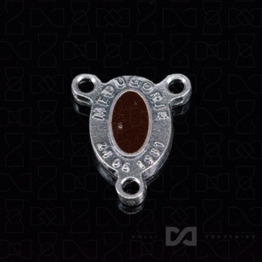 Medaljica raskrižje - Gospa/zemlja,...