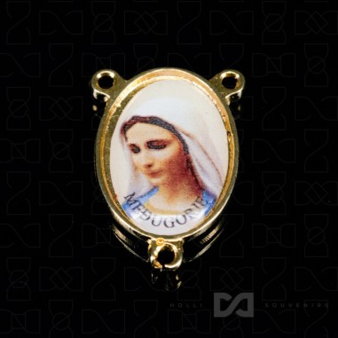 Medaljica raskrižje - Gospa/zemlja,...