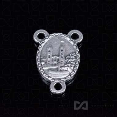 Medaljica raskrižje - Gospa/crkva,...