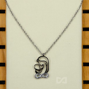 Lančić čelik Gospa i dijete...