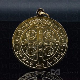 Medaljica Benedikt, zlatna... 2