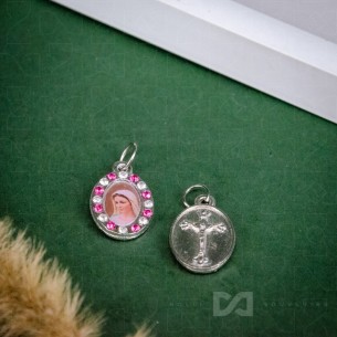 Medaljica Gospa/Isus,...