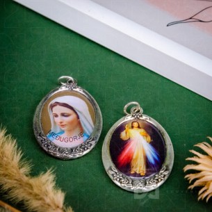 Medaljica Gospa/Milosrdni...