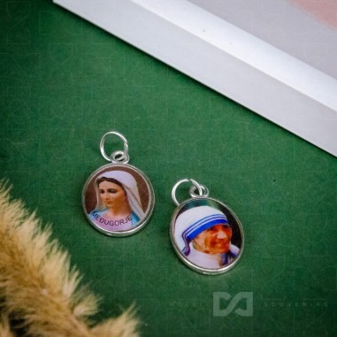 Medaljica Gospa/sv.Majka Terezija,...