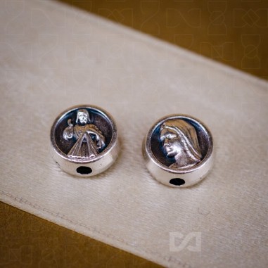 Bobica medaljica Gospa/Milosrdni...