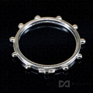 Prsten desetica - srebrni -...