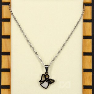 Lančić čelik - Anđeo srce -...