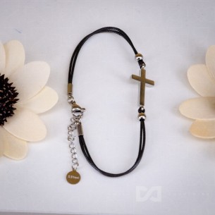 Narukvica čelik - križić,...