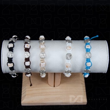 Narukvica na špagi - Benedikt / kamen...