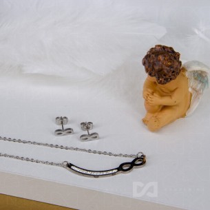 Set - naušnice + lančić...