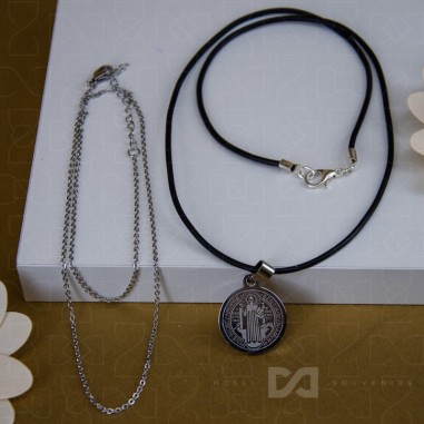 Lančić čelik Benedikt- kaučuk / lanac...