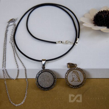 Lančić čelik Gospa - molitva Zdravo...