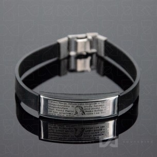 Narukvica čelik (kaučuk)-...