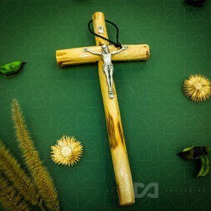 Križ drveni natur drača -...