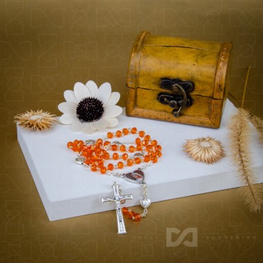 Krunica staklena - srce Gospa - 21-555