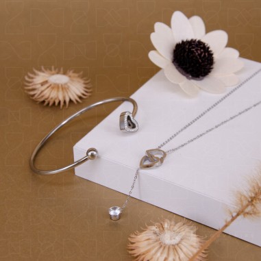 Set Srce - Narukvica + lančić