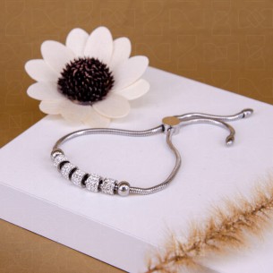 Narukvica čelik - cirkonske...