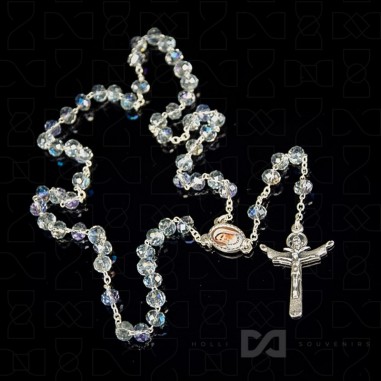 Krunica staklena Gospa - križ...