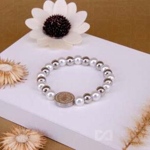 Narukvica čelik- perla...