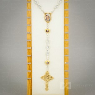 Krunica suze zlatno-srebrna... 2