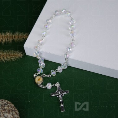 Krunica staklena - Gospa/Milosrdni...