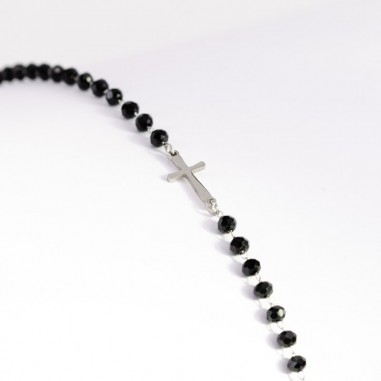 Narukvica sa srebrnim križem - 36-23D