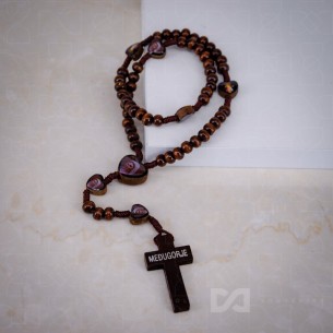 Krunica drvena srce...