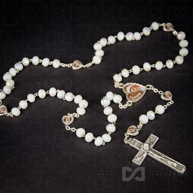 Krunica plastična srce Gospa - 21-372